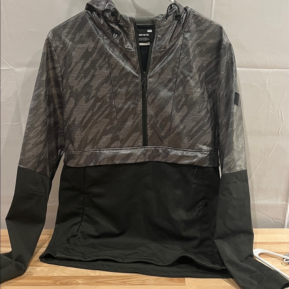 Under Armour Silver and Army Green Performance Jacket